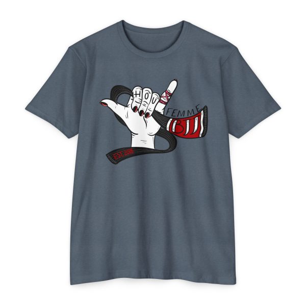 Houston Femme BJJ Original Tee - Image 4