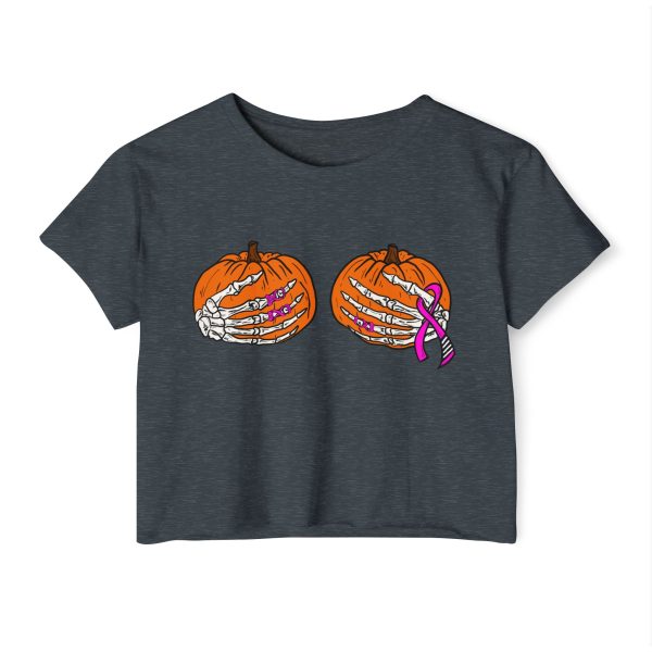 Breast Cancer Awareness Crop Tee - Image 5