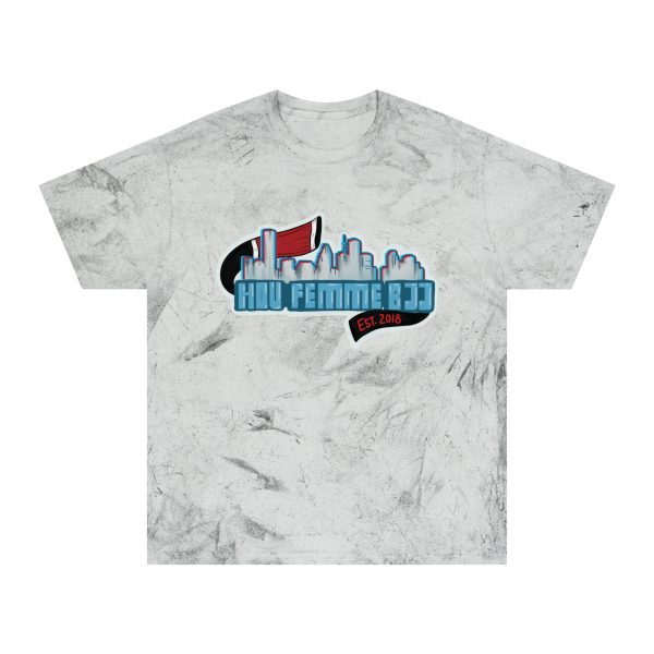 Houston Femme BJJ Skyline Colorblast Tee - Image 2