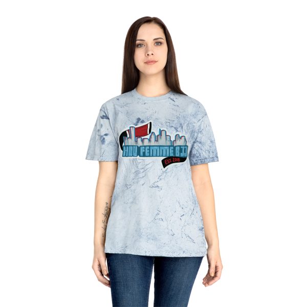 Houston Femme BJJ Skyline Colorblast Tee - Image 4