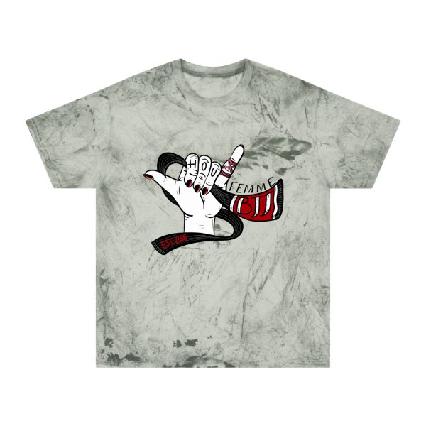 Houston Femme BJJ Original Colorblast Tee - Image 4