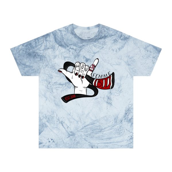 Houston Femme BJJ Original Colorblast Tee - Image 5