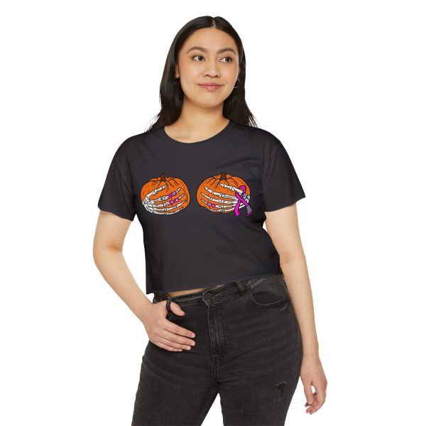 Breast Cancer Awareness Crop Tee - Image 6
