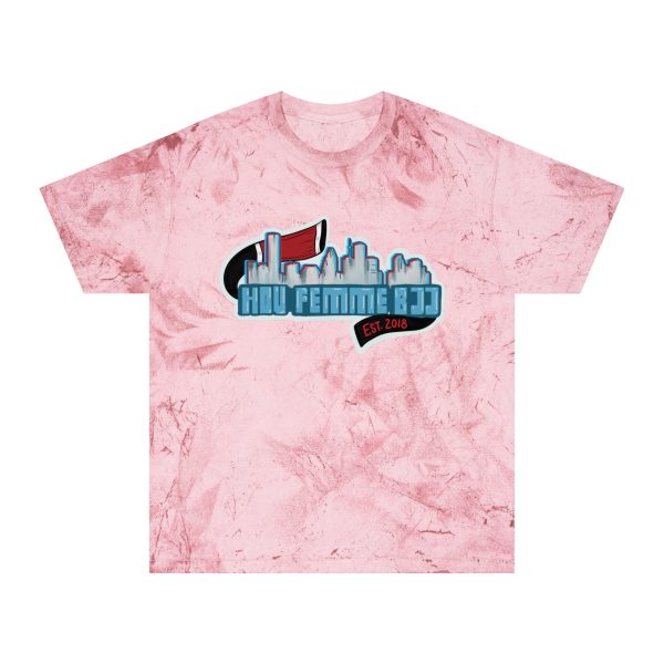 Houston Femme BJJ Skyline Colorblast Tee - Image 6