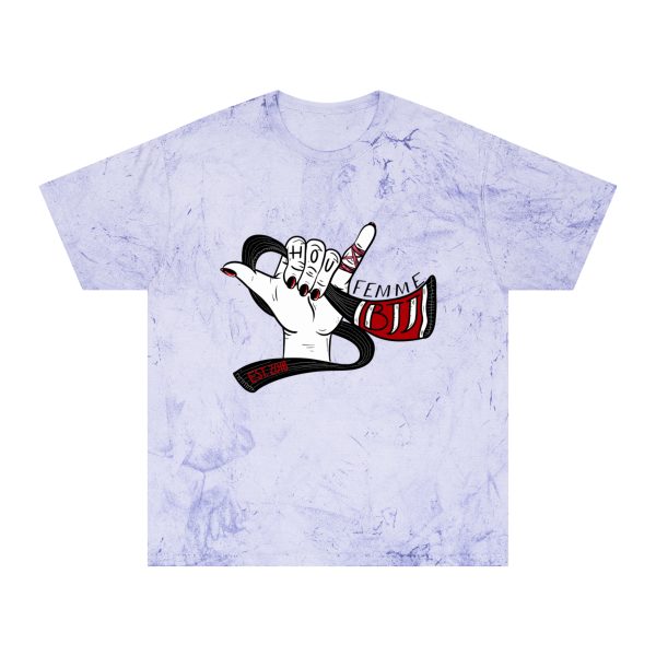 Houston Femme BJJ Original Colorblast Tee - Image 6
