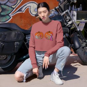 Breast Cancer Awareness Crop Sweatshirt