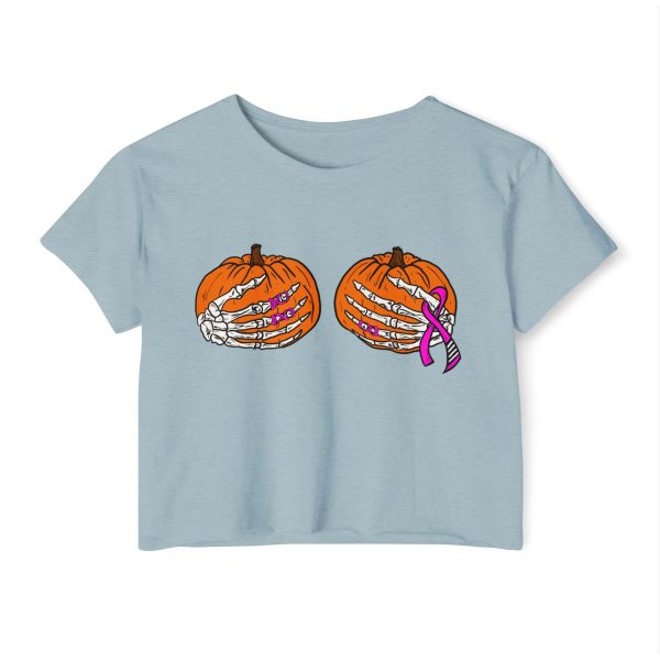 Breast Cancer Awareness Crop Tee - Image 4