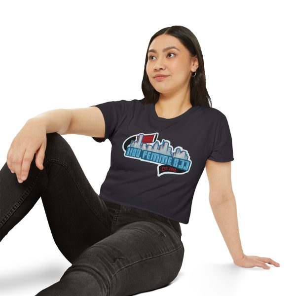 Houston Femme BJJ Skyline Crop - Image 3