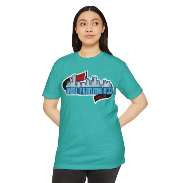 Houston Femme BJJ Skyline Tee - Image 2