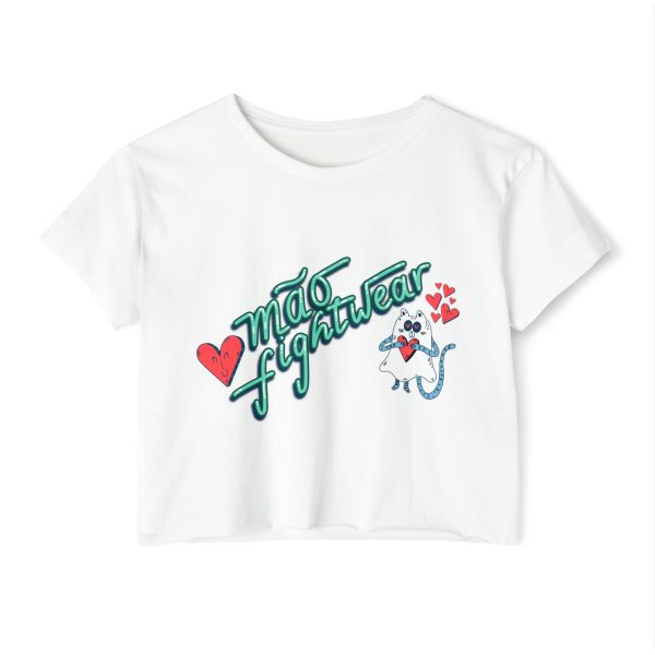 GhostCat Café - Lethal Lover Crop Tee